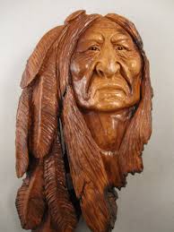 Wood Spirit Carving Native American Indian Native American Art Wood Carving Art Wood Art