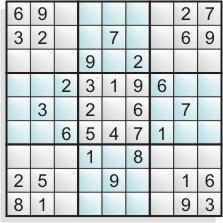 Di dalam baris dan kolom terdapat 9 kotak (terdiri dari 3x3 spasi). Rumus Sudoku Cepat Masnurul