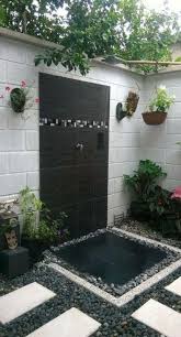 Tempat wudhu dengan batu alam. 11 Tempat Wudhu Ideas Outdoor Shower Outside Showers Outdoor Bathrooms