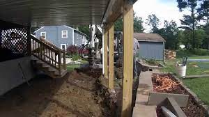 Main / skills / digging. Mini Excavator Digging Under Deck Youtube