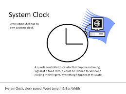 System Clock Clock Speed Word Length Bus Width Ppt Download