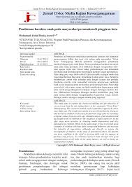 Maybe you would like to learn more about one of these? Pdf Pembinaan Karakter Anak Pada Masyarakat Perumahan Di Pinggiran Kota