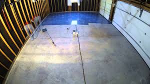 Valspar Garage Floor Epoxy Application November 2 Youtube