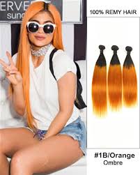 Leave it to stay for half an hour to 45 minutes. Feshfen 3 Bundles Black Orange Ombre Hair Weave Two Tones Straight Hair Weft 12 30 Peachy 1b Orange Remy Human Hair Extensions Xmky11223wv 179 99