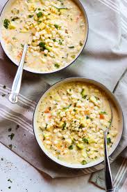 View top rated summer corn chowder panera bread recipes with ratings and reviews. Summer Zucchini Corn Chowder Little Broken
