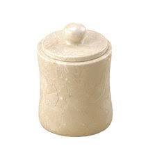 Decorative glass jars 3 vanity bathroom storage painted decoupaged sealed lids. Storage Jars Containers Wayfair