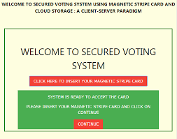The voter id card download is issued by the election commission of india. Main Page Of Voter Interface 2 Once Voter Inserts Card Into Machine Download Scientific Diagram