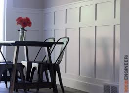 Once set, secure with finishing nails. Board And Batten Wainscoting Full Tutorial And Video Rogue Engineer