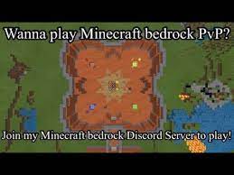 We are a minecraft bedrock server. Wanna Play Minecraft Bedrock Pvp Join My Minecraft Bedrock Discord Server Youtube