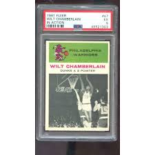 Maybe you would like to learn more about one of these? 1961 Fleer 47 Wilt Chamberlain In Action Rookie Psa 5 Graded Card 1961 62