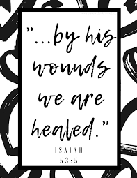 Ladyflowers by anniecoloring premium digital art for you! Free Scripture Printable Isaiah 53 5 Grace And Pink