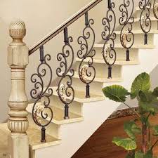 Dear all my stairwell is currently open, ie no banister we had to take it off to get a bed into the. Luxury Removable Stair Handrail Good Quality Security Fence House Decor Wrought Iron Stair Railing