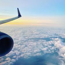 I Love A Window Seat On An Airplane Because Of Moments Like This Sunrise Getting Ready To Land At The Brand In 2020 Boomer Travel Baby Boomer Travel Airplane View