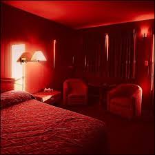 It Could Have Been Any Color But It Was Iridescent Red The Color Of Passion Anger And Danger Hotel Hotel Aesthet Red Rooms Aesthetic Bedroom Red Aesthetic