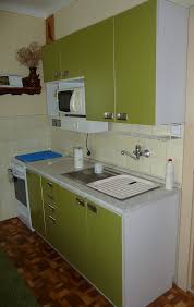 Finally we're back at the kitchen with its lime green accents to tie everything together and create a perfect gathering space. File Green Kitchen Cabinet 2 Jpg Wikimedia Commons