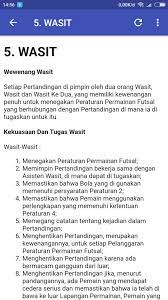 Maybe you would like to learn more about one of these? Peraturan Futsal Terbaru For Android Apk Download