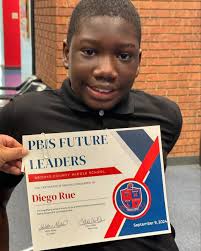 Congratulations to these amazing, young scholars! They were nominated by  their teachers for being PBIS Future Leaders and exemplifying our character  words of the past couple weeks: Friendship, Courage, Giver, and Dreamer.