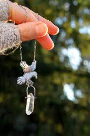 Truth Speaker Necklace Corvid Medicine Etsy Jewelry Lover Heart Jewelry Necklace
