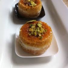 تشيزكيك بسبوسة جربوي تشيز البسبوسة بطريقة أم رائد طبخي طبخات وصفات Recipes Desserts Mini Bites