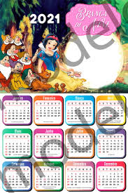 Em 2019 será no dia 12 de maio. Arquivo Digital Calendario 2021 Branca De Neve No Elo7 Arth Net Digital 1396614