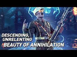 Instead of being afraid of the horde she finds beauty out of killing it and enjoys the mass murder. Beauty Of Annihilation Elena Siegman Last Fm