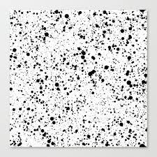 Vertical splatter painting vertical splatter painting involves setting up your canvas vertically—on an easel or chair, for example. Black Paint Splatter Canvas Print By Valentinestorm Society6