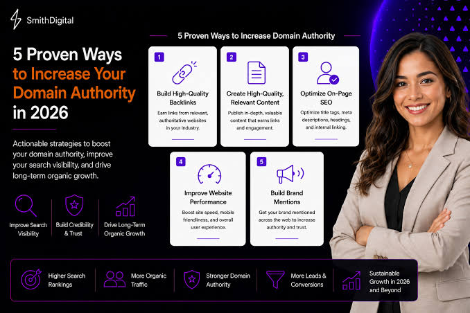 How to Increase Domain Authority: 5 Proven Strategies for 2026
