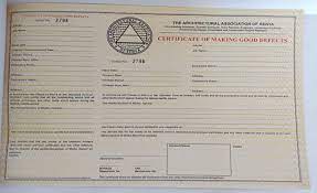 No defective works if impracticable. Loading Product Added Browse Wishlist The Product Is Already In The Wishlist Browse Wishlist Home Shop Certificate Of Good Making Certificate Of Good Making Ksh2 000 00 Ksh3 500 00 When Defects Liability Period Also Known As Rectification Period