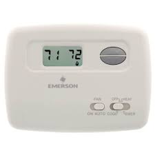 This thermostat has a keypad lockout feature that prevents any unwanted use of it. 1f79 111 White Rodgers 1f79 111 Non Programmable Thermostat Backlit Display 24 Volts Horizontal