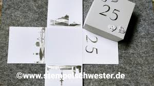 Geburtstag einer freundin habe ich diese explosionsbox gewerkelt. Explosionsbox Silberhochzeit Stempelschwester