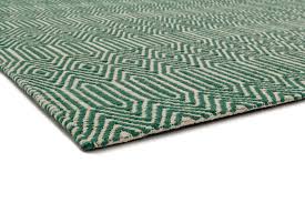 The steven rug collection captures the essence of casual designer style. Sloan Geometric Flatweave Rug Green Martin Phillips Carpets