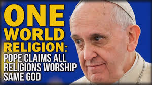 Image result for IMAGES one-world religion