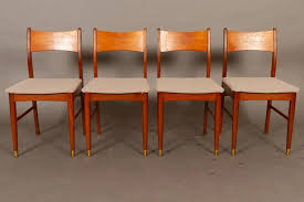 Vintage Danish Teak Dining Chairs 1950s Set Of 4 Teak Dining Chairs Dining Chairs Midcentury Modern Dining Chairs