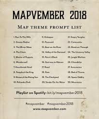 Mapvember Miska S Maps Prompts Drawing Challenge Art Prompts