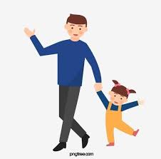 Gambar mewarnai gambar ibu menggendong adik kartun. Pin Em Anak Dan Ayah 1