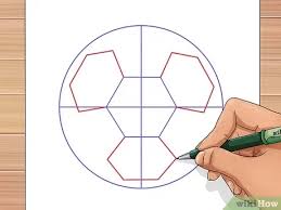 Fußballer färbung seite zeigt ihnen die besten fußballspieler der welt. Wie Man Einen Fussball Zeichnet Wikihow