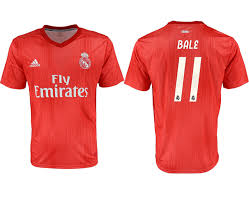 The kits are the home jersey, the away jersey, and the third jersey that is dedicated to fans. 2018 19 Real Madrid 11 Bale Third Away Thailand Soccer Jersey