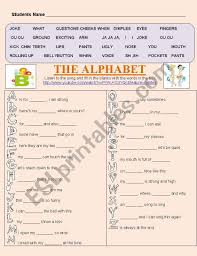 This Is A Nice Listening Activity Where Students Can Learn And Practice The Alphabet They Also Practice A Tpr In 2020 Alphabet Songs Teaching Methods Active Listening