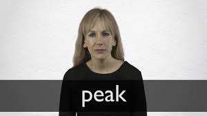 يحمل اسم جاراما معنى مزدوجا خاصا. Peak Definition And Meaning Collins English Dictionary