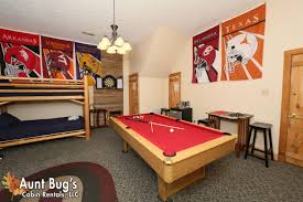 Pigeon Forge Cabin Rental Firefly Hollow 165 2 Bedroom Pigeon Forge Cabin Rentals Pigeon Forge Cabins Game Room