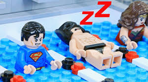 Lego Swimming Pool Super Hero Champions League Lego Lego Videos Swimming Champions
