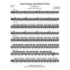The song became their breakthrough hit, establishing the duo worldwide. Eurythmics Sweet Dreams Drum Score