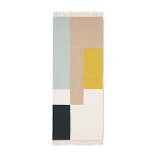 Kostenlose lieferung an den aufstellort sowie kostenlose rückgabe für qualifizierte artikel. Ferm Living Kelim Squares Teppichlaufer 180x70cm Ambientedirect