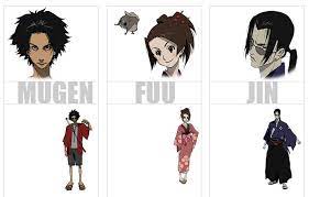 Mugen Fuu E Jin Samurai Champloo Samurai Michiko Hatchin