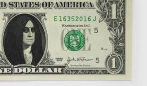 One Dollar Bill Art By Atypyk One Dollar Bill Dollar Bill One Dollar