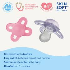 Amazon.com : MAM Pacifiers Breastfeeding Newborn 0-6 Months Baby Girl Boy 2  Pack Glow Dark with Sterilizing Case : Baby
