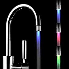 Nach dem hausanschluss im keller ist häufig ein manometer, ein kommt an einigen wasserhähnen des hauses scheinbar zu wenig wasserdruck an, kann dort ein. Mumeng Led Wasserhahn Leuchtender Led Licht Wasserhahn Mit Temperatursensor Farben Grun Rot Blau 3 Farben Durch Wasserdruck 3 Farbi Wasserhahn Led Led Licht