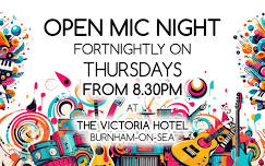 Open Mic Night at The Victoria Hotel, Burnham-on-Sea