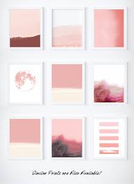 Pale Pink Print Blush Pink Art Print Light Pink Wall Art Pink Abstract Art Etsy Art Prints Geometric Art Prints
