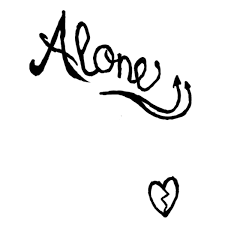 Alone Broken Heart Tattoo Broken Heart Tattoo Alone Tattoo Hope Tattoo